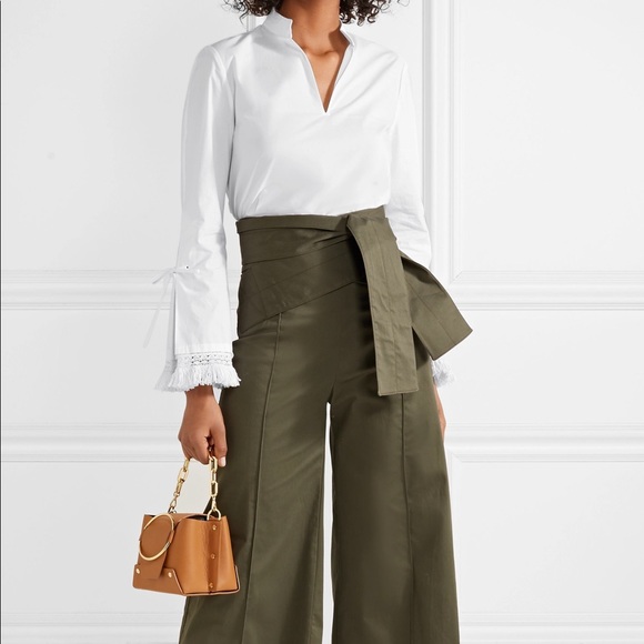 TORY BUCH Sophie WHite Blouse Tunic Size 0